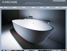 Tablet Screenshot of cascade-bain.com